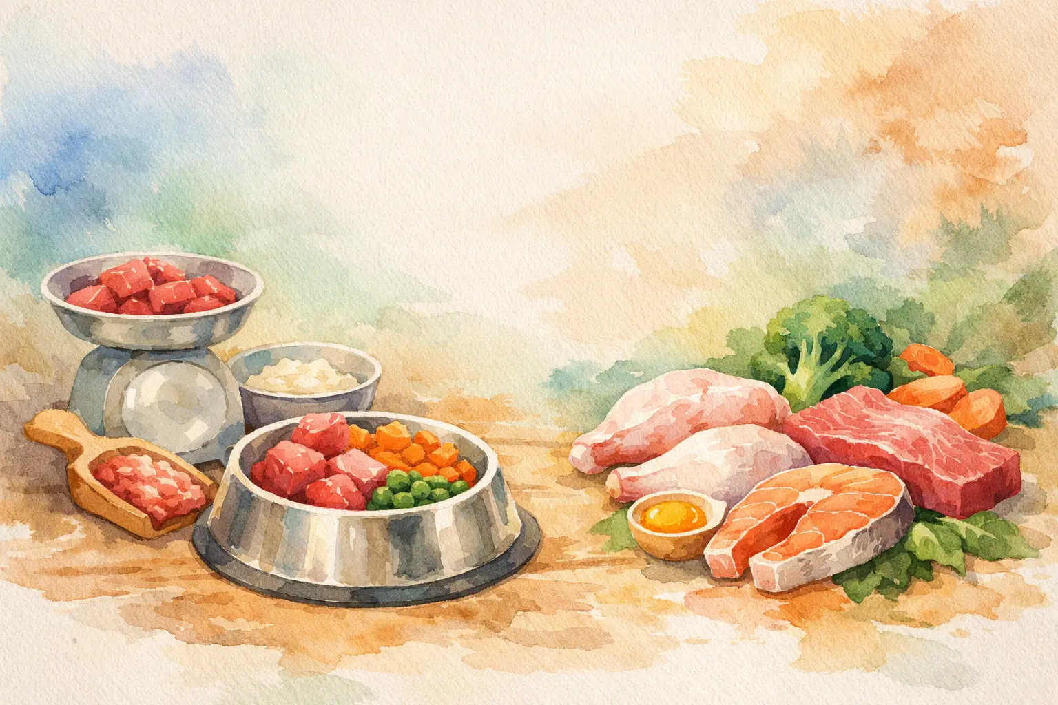 How to Portion Raw Dog Meals Right