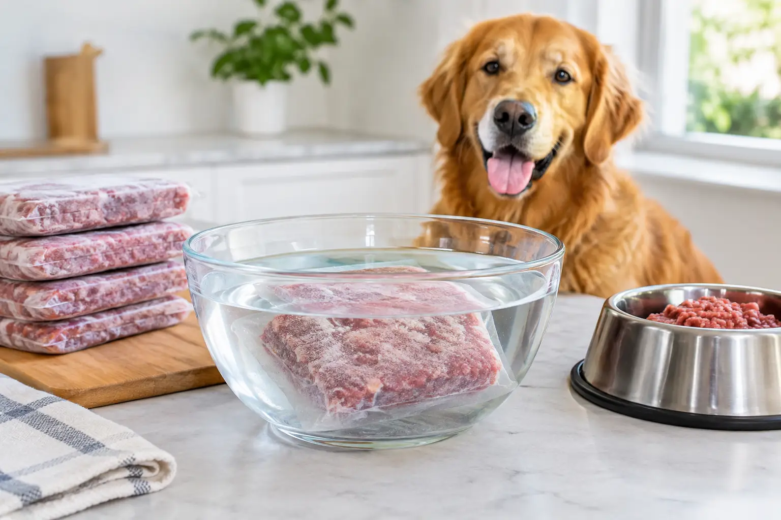 How to Thaw Raw Cat Food Safely and Properly